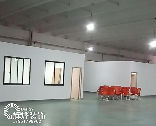 無(wú)錫瀚博公司的廠(chǎng)房裝修工程已竣工！
