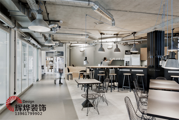 無(wú)錫辦公樓設計茶歇區